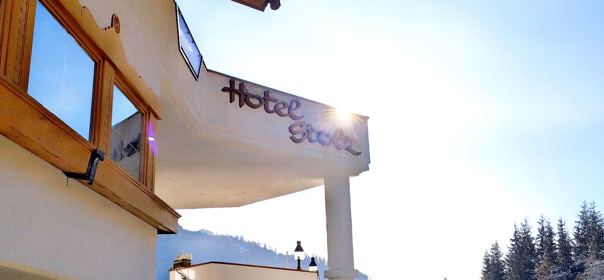 Detailaufnahme vom Hotel